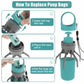 Dog Pooper Scooper with Built In Bag Dispenser Portable Pet Waste Picker for Outdoor Walks