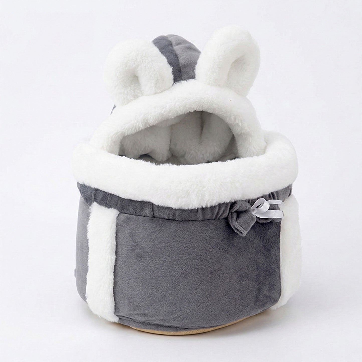 Cat Carrier Bag Soft Plush Rabbit Ear Pet Backpack Travel Carrier for Small Cats and Kittens