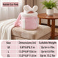 Cat Carrier Bag Soft Plush Rabbit Ear Pet Backpack Travel Carrier for Small Cats and Kittens