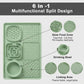6 in 1 Dog Lick Mat Slow Feeder with Bowl Multifunction Pet Feeding Mat Non Slip Silicone