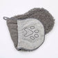 Microfiber Dog Drying Towel Mitt Super Absorbent Pet Bath Towel Fast Dry Dog Grooming Towel