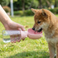 Portable Dog Water Bottle with Food Container Travel Pet Water Dispenser Bowl for Dogs