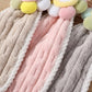 3 Pack Coral Fleece Hanging Hand Towels Absorbent Kitchen Bathroom Quick Dry Cleaning Towels