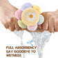 3 Pack Coral Fleece Hanging Hand Towels Absorbent Kitchen Bathroom Quick Dry Cleaning Towels