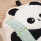 2 Pack Coral Fleece Hand Towels Cute Panda Design Soft Absorbent Kitchen Bathroom Quick Dry