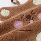 3 Pack Coral Fleece Hanging Hand Towels Soft Absorbent Kitchen Bathroom Hand Towels