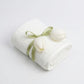 Gift Ready Washcloth 13.8 Inch Soft Cotton Face Towel Decorative Folded Design