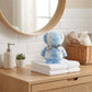 Bear Shaped Hand Towel 29 Inch Soft Plush Bathroom Towel Gift Ready Design
