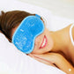 Reusable Gel Bead Eye Mask Hot and Cold Compress PVC Eye Cover with Adjustable Strap