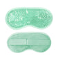 Reusable Gel Bead Eye Mask Hot and Cold Compress PVC Eye Cover with Adjustable Strap