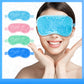 Reusable Gel Bead Eye Mask Hot and Cold Compress PVC Eye Cover with Adjustable Strap