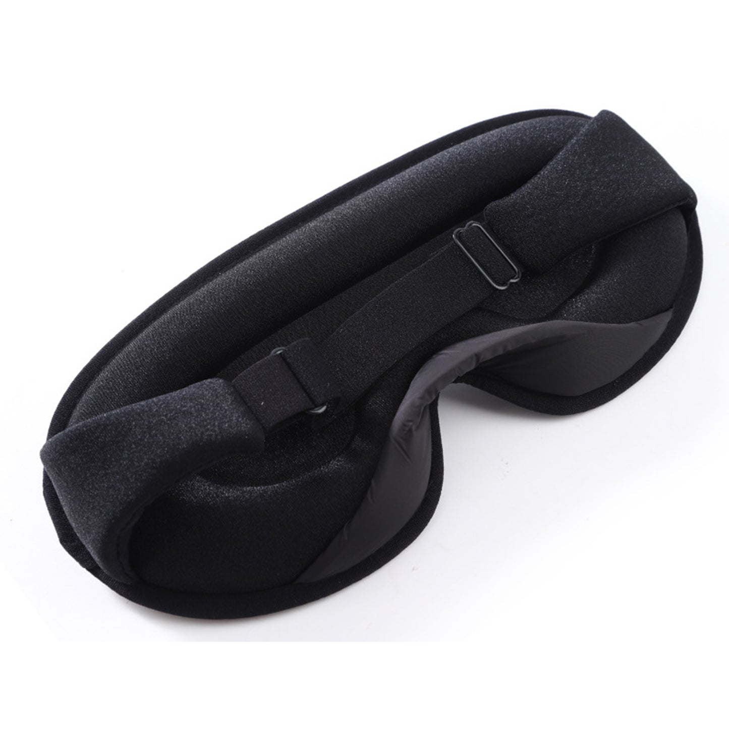 3D Contoured Sleep Eye Mask with Integrated Nose Bridge Memory Foam Light Blocking Eye Cover