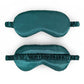 3D Contoured Sleep Eye Mask with Integrated Nose Bridge Memory Foam Light Blocking Eye Cover