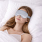 3D Contoured Sleep Eye Mask with Integrated Nose Bridge Memory Foam Light Blocking Eye Cover