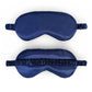 3D Contoured Sleep Eye Mask with Integrated Nose Bridge Memory Foam Light Blocking Eye Cover