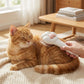 Cat Grooming Brush Deshedding Pet Brush with Stainless Steel Pins Cute Paw Design for Cats Dogs