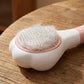Cat Grooming Brush Deshedding Pet Brush with Stainless Steel Pins Cute Paw Design for Cats Dogs