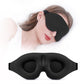 3D Contoured Sleep Eye Mask for Women and Men Adjustable Strap Light Blocking Eye Cover