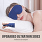 3D Contoured Sleep Eye Mask for Women and Men Adjustable Strap Light Blocking Eye Cover