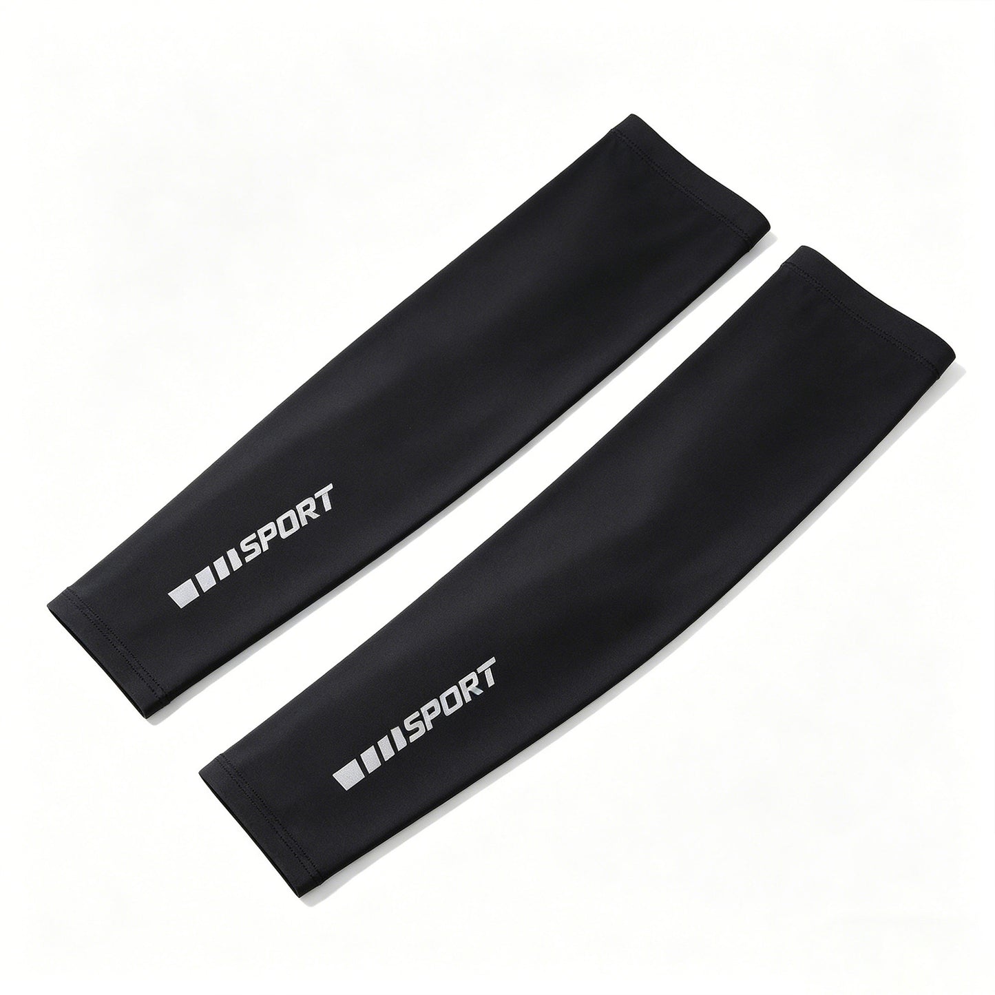 Unisex Arm Sleeves 2 Pair Set Breathable Stretch Sun Sleeves for Sports Outdoor Activities