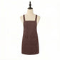Adjustable Kitchen Apron with Front Pockets Durable Cooking Apron for Baking Cleaning Gardening
