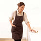 Adjustable Kitchen Apron with Front Pockets Durable Cooking Apron for Baking Cleaning Gardening