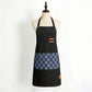 Denim Kitchen Apron with Adjustable Neck Strap Multi Pocket Work Apron for Cooking Baking Barista
