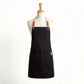 Canvas Utility Apron with Straps Cross Back Design for Kitchen Cafe and Artisan Work