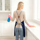 Canvas Work Apron with Multi Pocket Kitchen Apron for Cooking Baking Cleaning Gardening