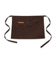 Waist Apron with Multiple Pockets Adjustable Tie Straps Half Apron for Cooking Serving Barista