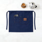Waist Apron with Multi Pocket Storage Adjustable Tie Straps Half Apron for Kitchen Cooking Work