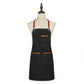 Denim Work Apron with Multi Pocket Utility Apron Full Coverage for Kitchen Studio Workshop and Home