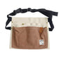 Multi Pocket Tool Waist Apron with Adjustable Strap Durable Canvas Utility Work Apron for Gardening