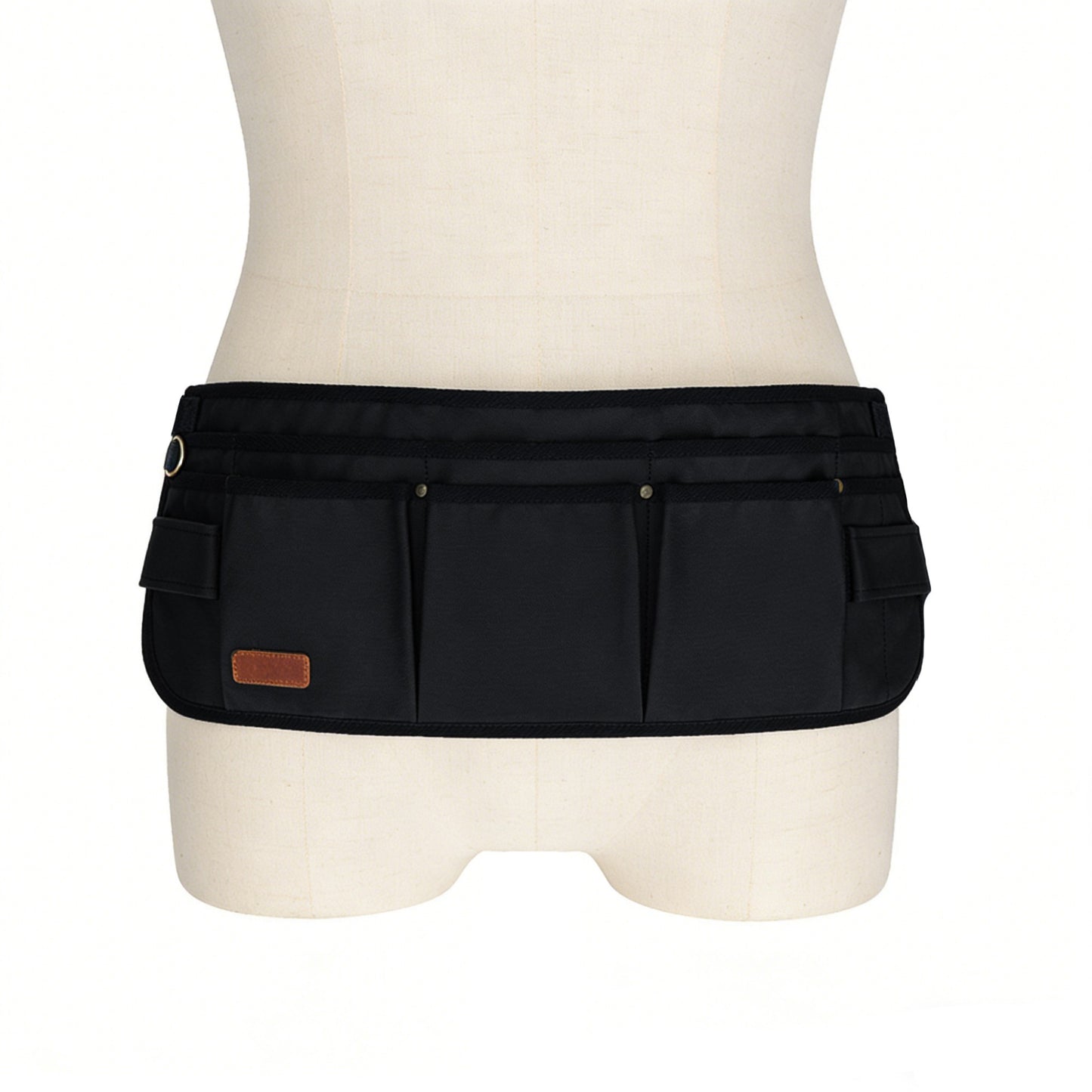Men's Multi Pocket Tool Apron with Adjustable Waist Strap Durable Canvas Utility Work Apron