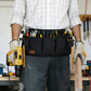 Men's Multi Pocket Tool Apron with Adjustable Waist Strap Durable Canvas Utility Work Apron