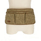 Men's Multi Pocket Tool Apron with Adjustable Waist Strap Durable Canvas Utility Work Apron