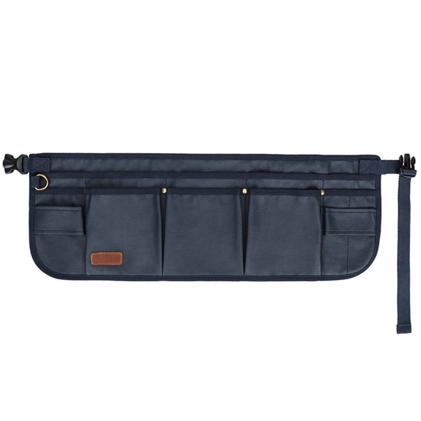 Men's Multi Pocket Tool Apron with Adjustable Waist Strap Durable Canvas Utility Work Apron
