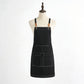 Cotton Kitchen Apron with Cross Back Straps Multi Pocket Utility Apron for Cooking Baking Craft