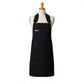 Cotton Kitchen Apron with Cross Back Straps Minimalist Utility Apron for Cooking Baking Craft Garden