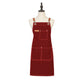 Cotton Kitchen Apron with Cross Back Straps Multi Pocket Utility Apron for Cooking Baking Craft