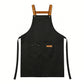Cotton Kitchen Apron with Cross Back Straps Minimalist Utility Apron for Cooking Baking Craft Garden