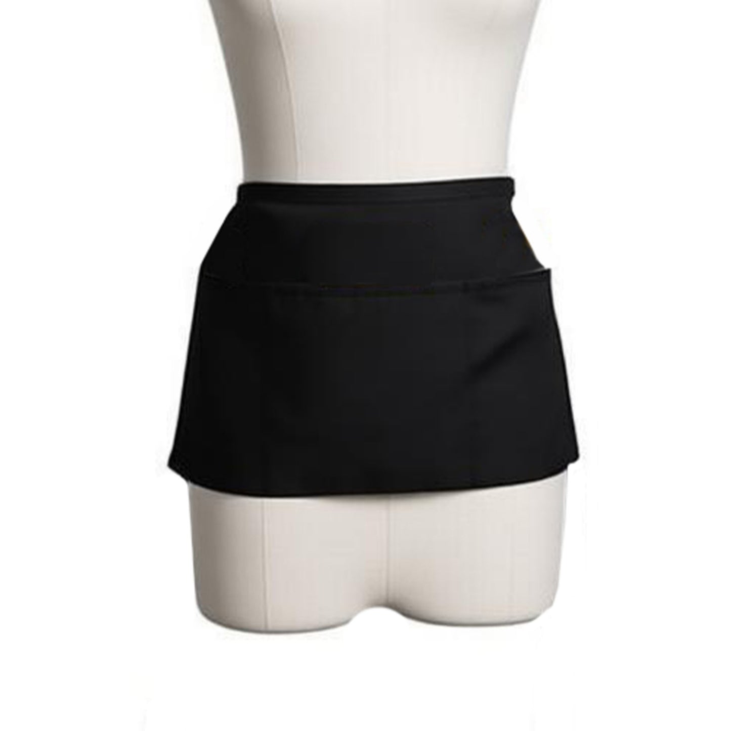Cotton Waist Apron with Pockets Half Apron Utility Server Apron for Cooking Serving Craft Work