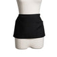 Cotton Waist Apron with Pockets Half Apron Utility Server Apron for Cooking Serving Craft Work