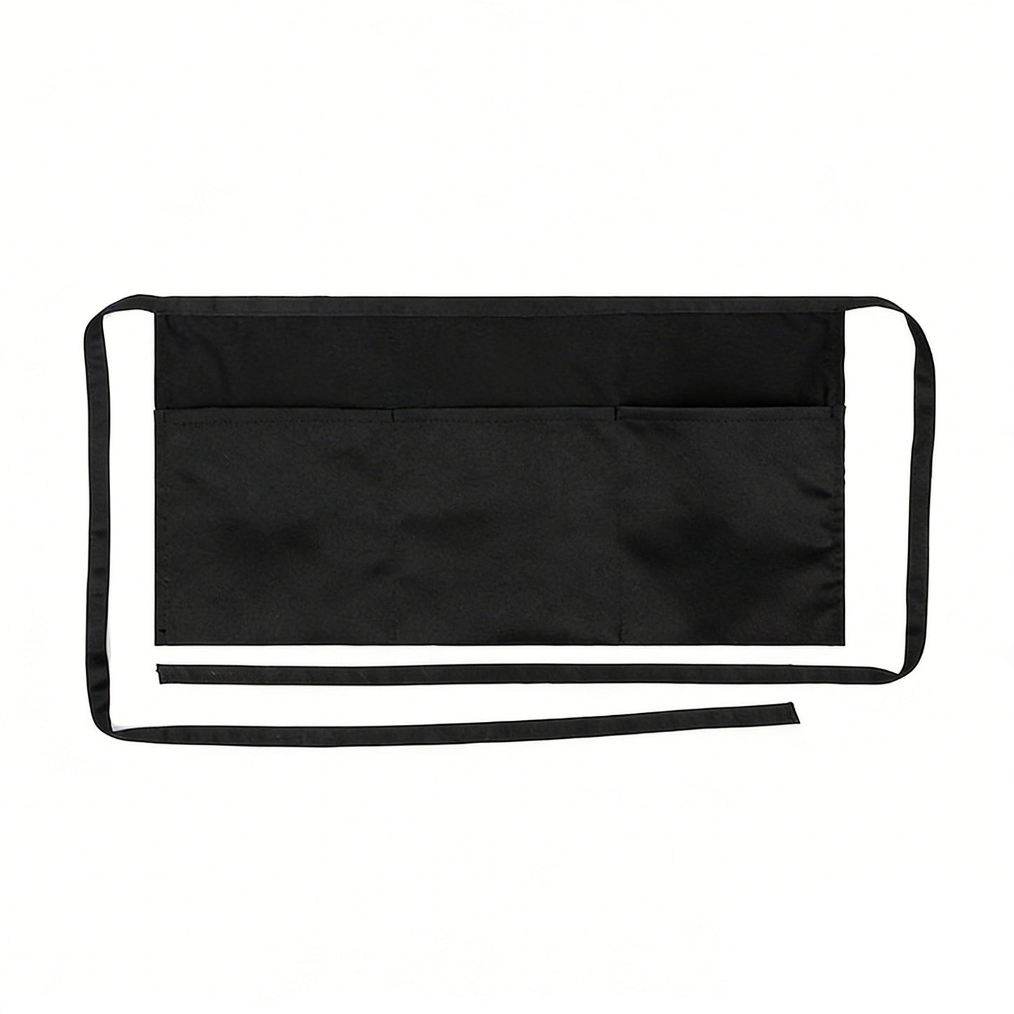 Cotton Waist Apron with Pockets Half Apron Utility Server Apron for Cooking Serving Craft Work