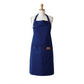 Kitchen Apron Cotton Blend Adjustable Neck Apron with Pocket for Cooking Baking Crafting