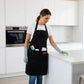 Kitchen Apron Adjustable Neck Apron with Pocket for Cooking Baking Crafting