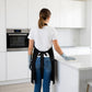 Kitchen Apron Adjustable Neck Apron with Pocket for Cooking Baking Crafting