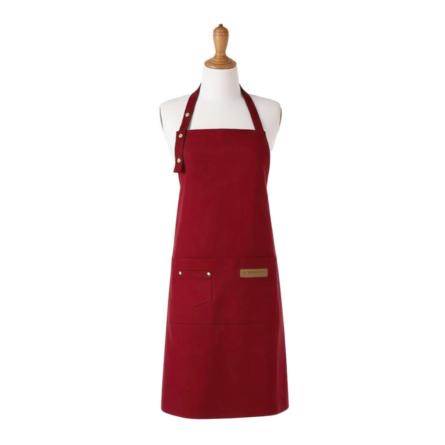 Kitchen Apron Adjustable Neck Apron with Pocket for Cooking Baking Crafting