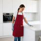 Kitchen Apron Adjustable Neck Apron with Pocket for Cooking Baking Crafting