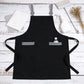 Kitchen Apron Cotton Blend Adjustable Neck Apron with Dual Pockets for Cooking Baking Kitchen Use
